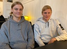 Jesper Lindberg (vasemmalla) ja Axel Källberg, uudet TWD-Länkenin nuoret pyöräilijät.